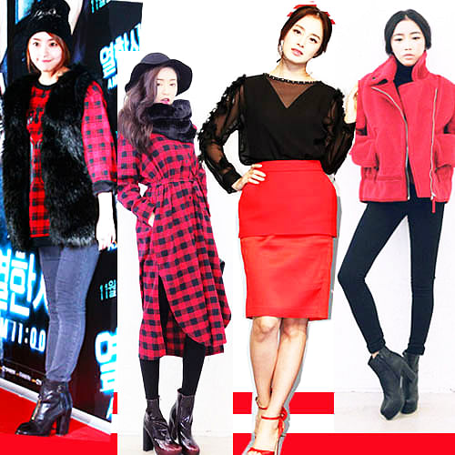 K-Fashion trend Accent a simple look with the colour red DECOR INDEX 50